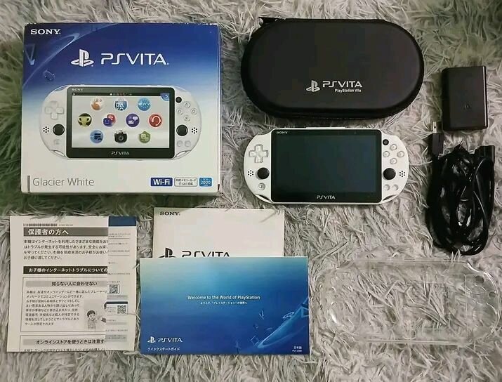 Console Portable PS Vita Glacier White