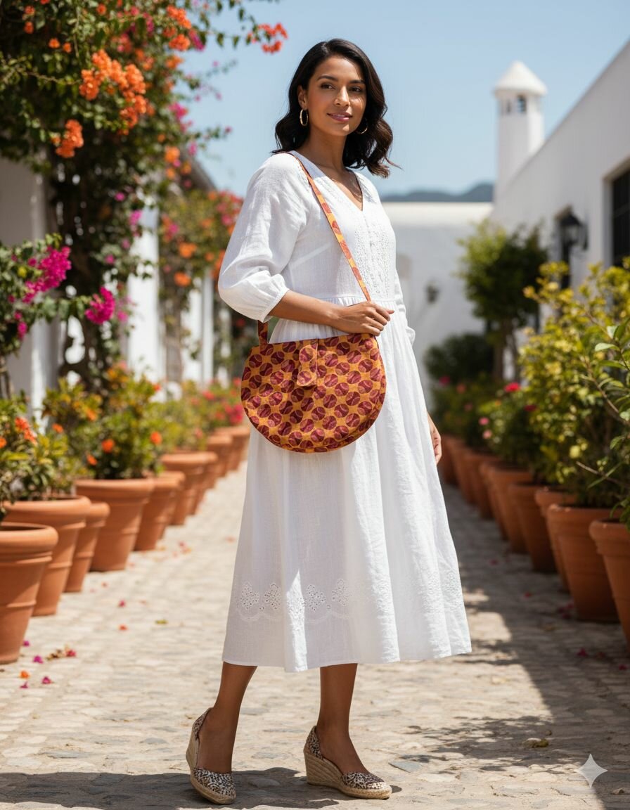 Sac en pagne.  Je liquide