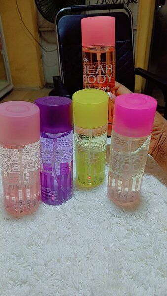 Brumes corporelles parfumées