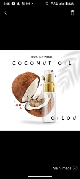 Coconut oil 100 % organic