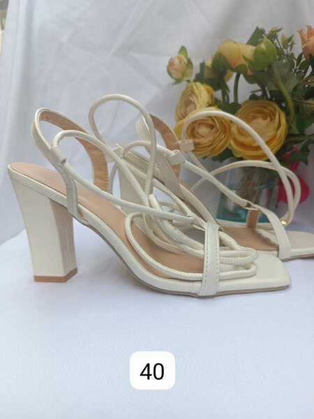 Elegant Strappy Heeled Sandals