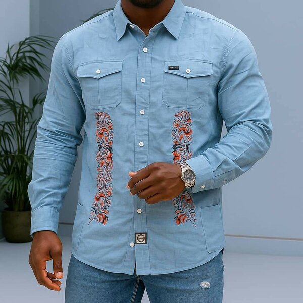 Chemise lincasser imprimée