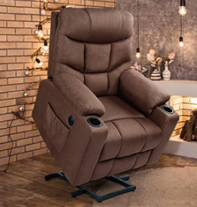 PRESTIGE SERIES ELECTRIC LIFTER RECLINER SOFA WITH HEAT & VIBRATION FUNTION - JUTE FABRIC PRESTIGE SERIES ELECTRIC LIFTER RECLINER SOFA WITH HEAT & VIBRATION FUNTION - JUTE FABRIC PRESTIGE SERIES ELECTRIC LIFTER RECLINER SOFA WITH HEAT 