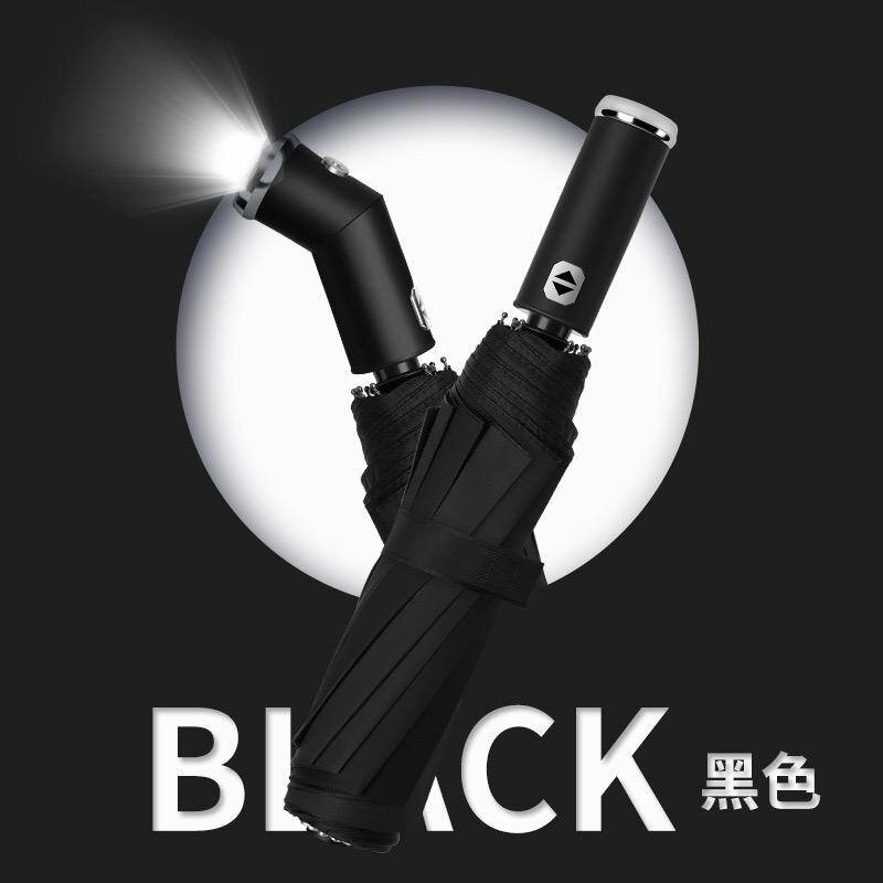 Parapluie automatique avec lampe LED