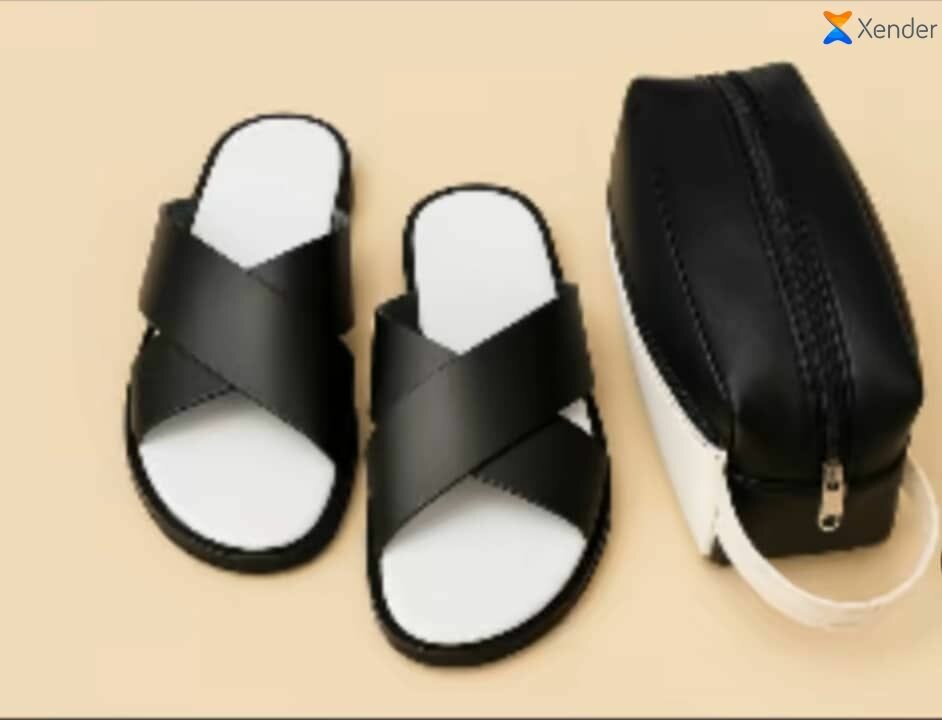 Sandales plates pour homme