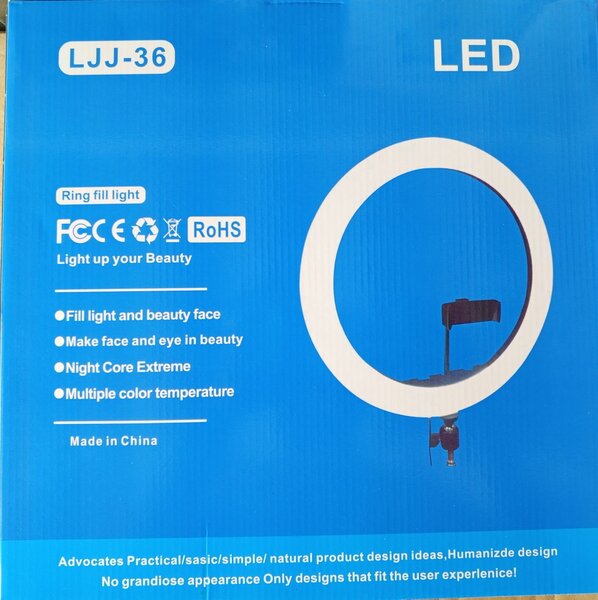Anneau Lumineux LED LJJ-36 14"