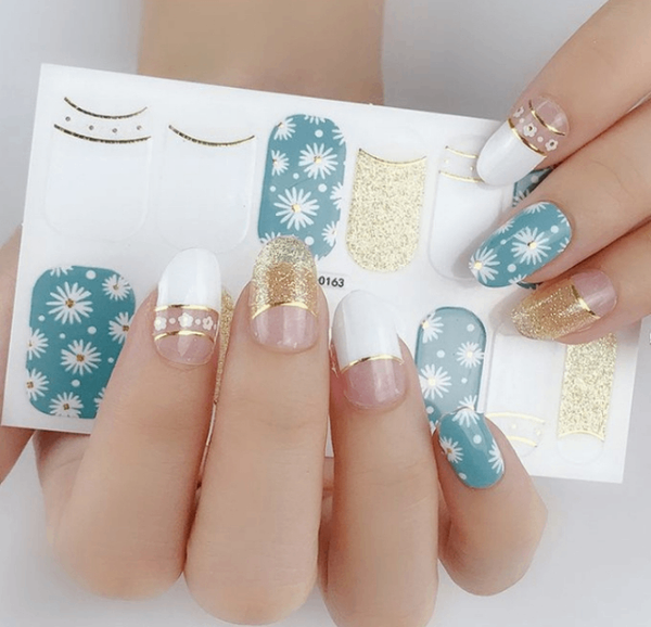 Autocollants pour faux ongles