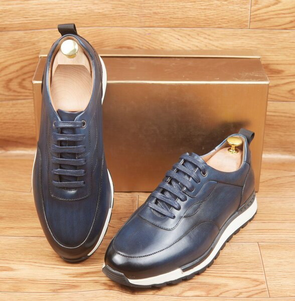 Sneakers en cuir élégantes