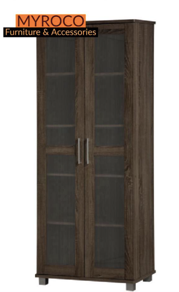 Cabinet in brown color 80cmX30cmX174cm