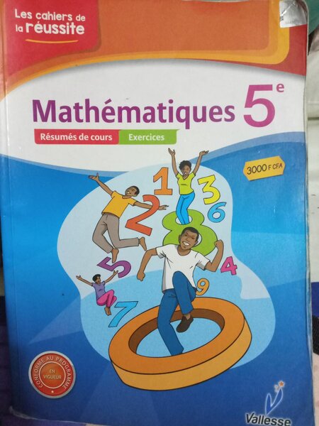 Mathématiques 5e Vallesse