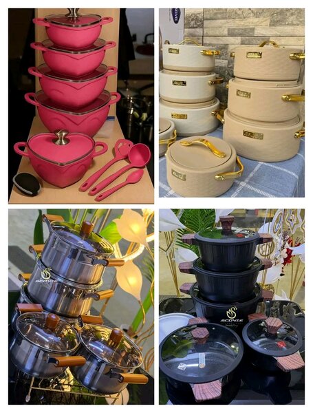 Ensemble de casseroles antiadhésives