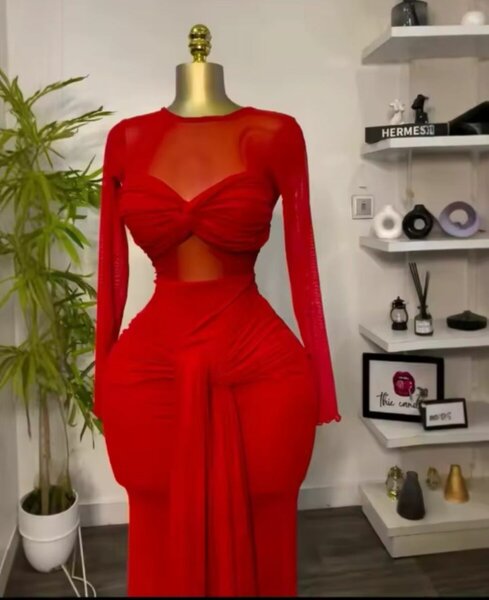 Robe élégante longue femme