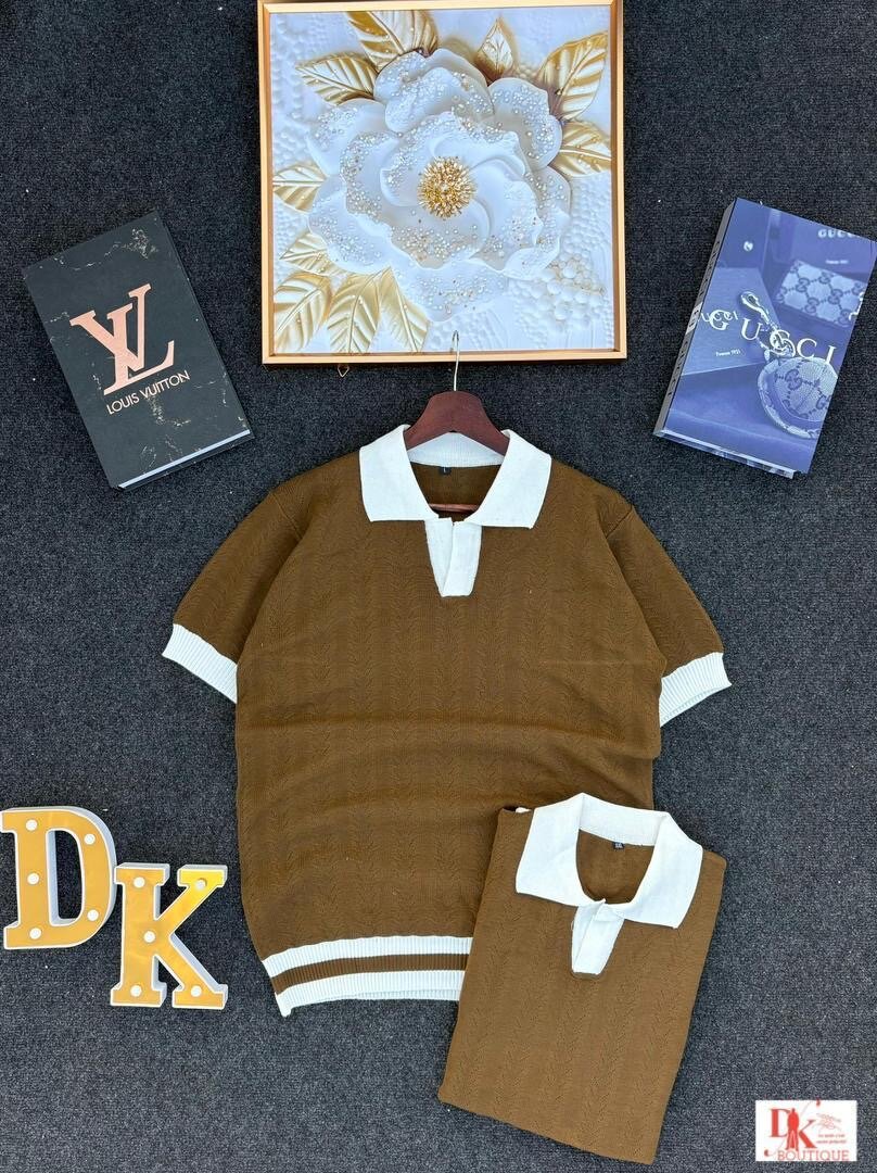 Polo en tricot élégant