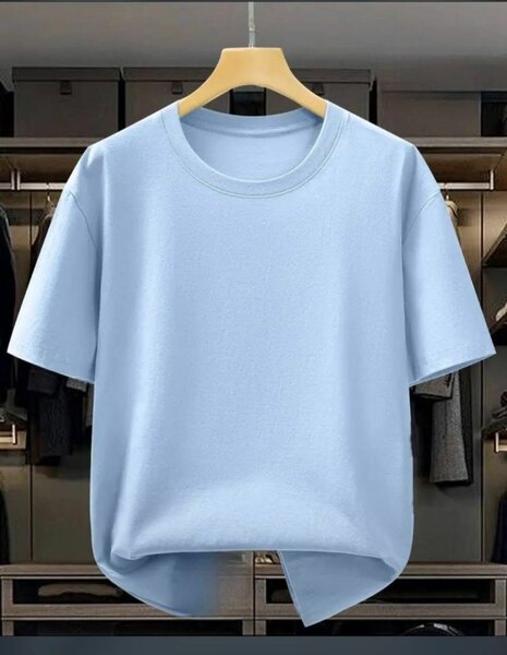 T-shirt uni pour homme/femme