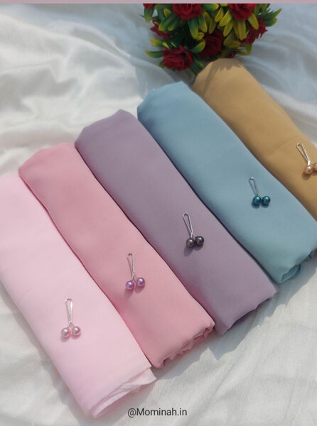 Écharpes en mousseline élégantes