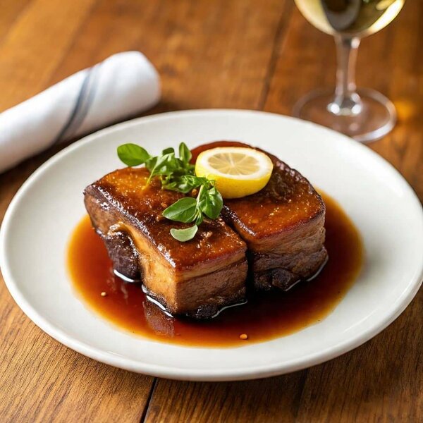 PORC RÔTI + ATTIEKÉ