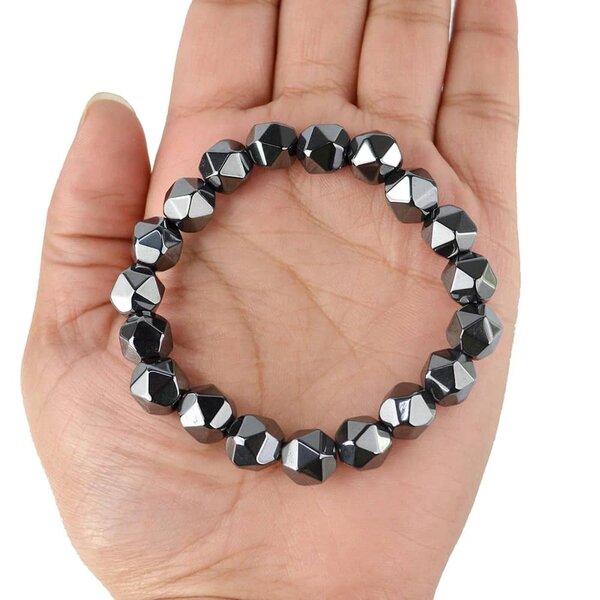 Bracelet en hématite élégant