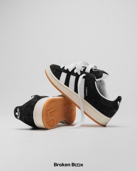 Chaussures Adidas Campus noir et blanc