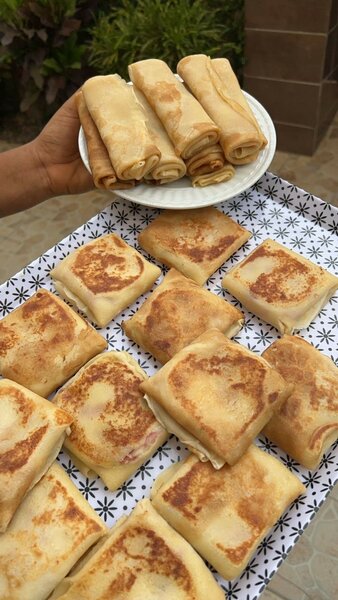 10 crêpes saucisson