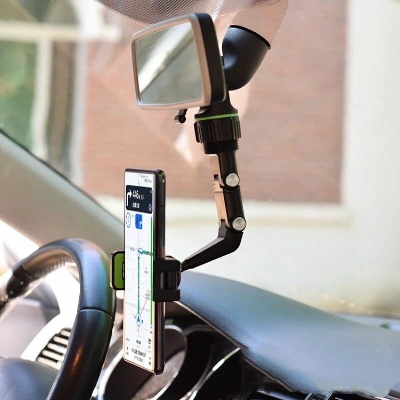 Support de téléphone pour rétroviseur de voiture