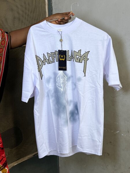 T-shirt blanc unisexe