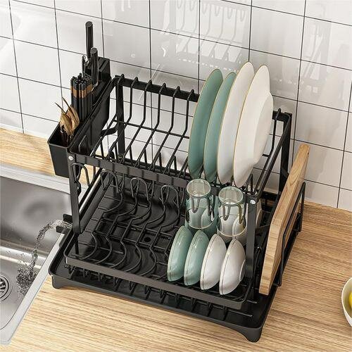 Égouttoir Vaisselle 2 Niveaux