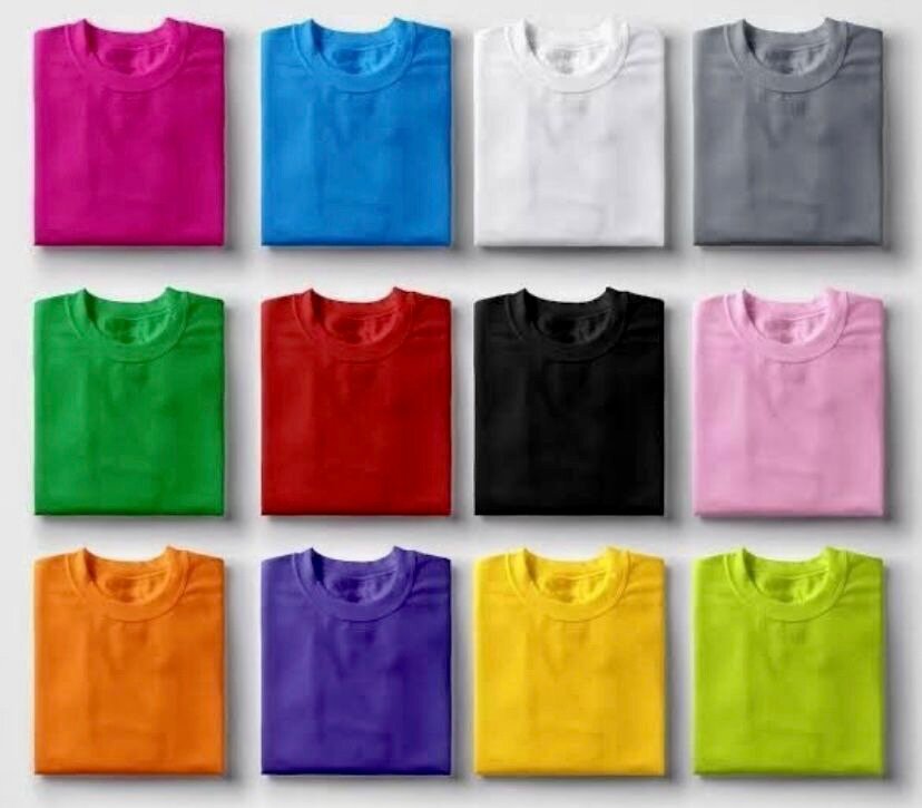 T-shirts unisex colorés