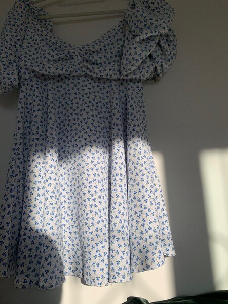 Кароткое летняя платье