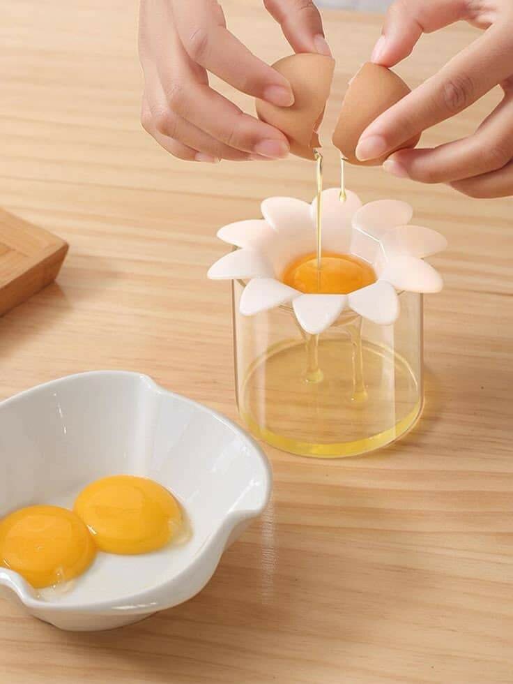 Séparateur de blancs d'œufs mignon