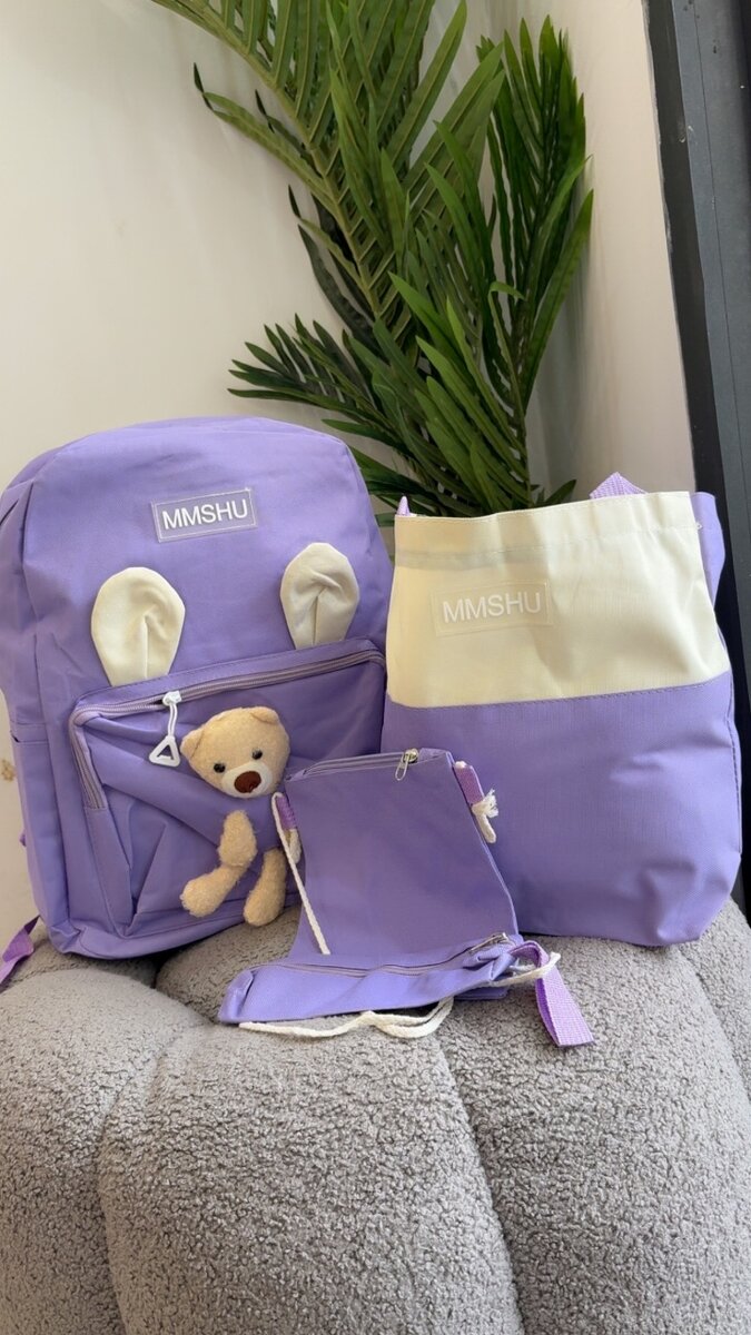 Sac à dos enfant oreilles lapin