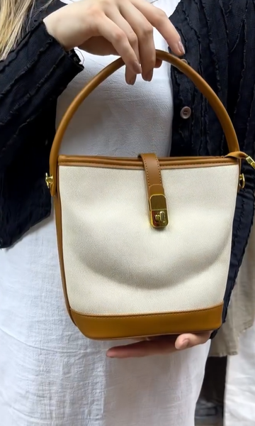 сумка коричневая