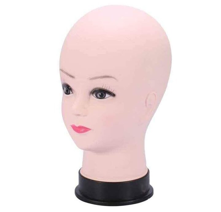 Tête de mannequin pour perruques