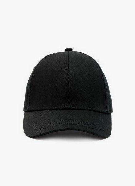 Casquette noire unisexe élégante