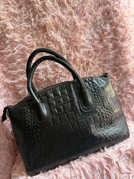 Sac dame croco