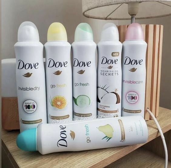 Dove deodorant