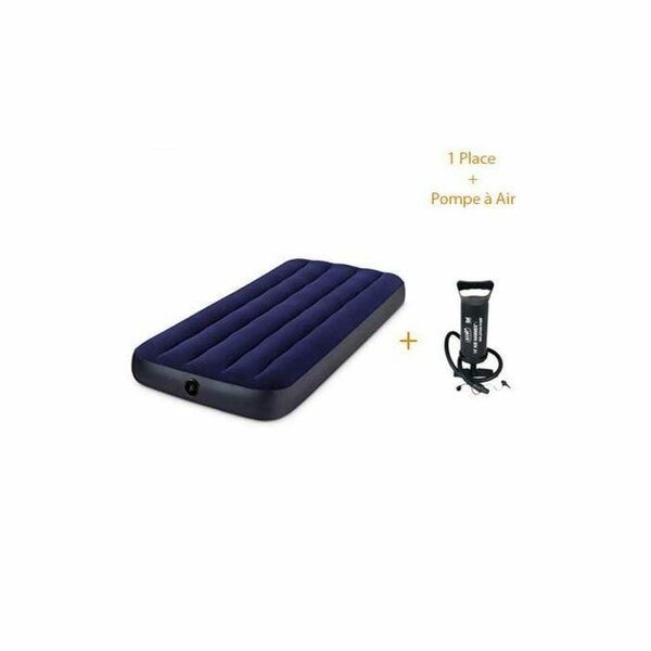 Matelas Gonflable 1 Place avec Pompe