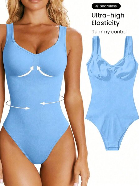 Bodysuit Gainant Sans Couture