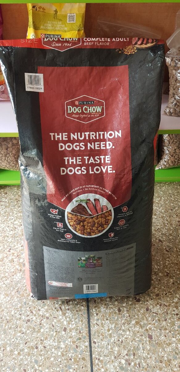 Dog Chow 21.8 kg Beef