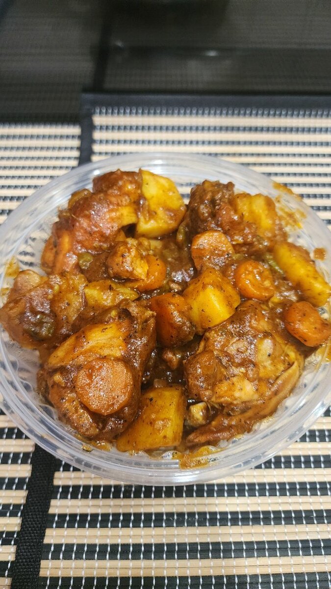 Ragoût de pommes au poulet