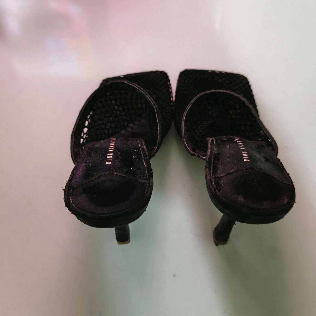 Sandales à Talons en Crochet