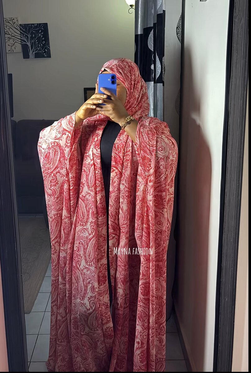 Kimono long avec le foulard