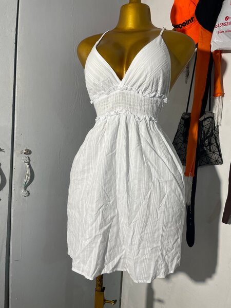 Robe d'été blanche