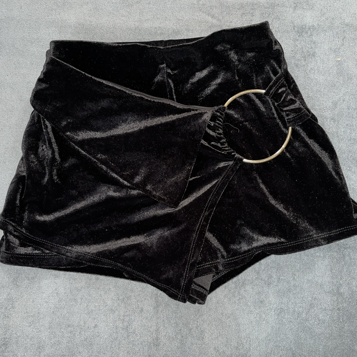 Corset and shorts combo