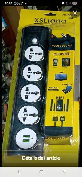 Multiprise avec ports USB XSLiang