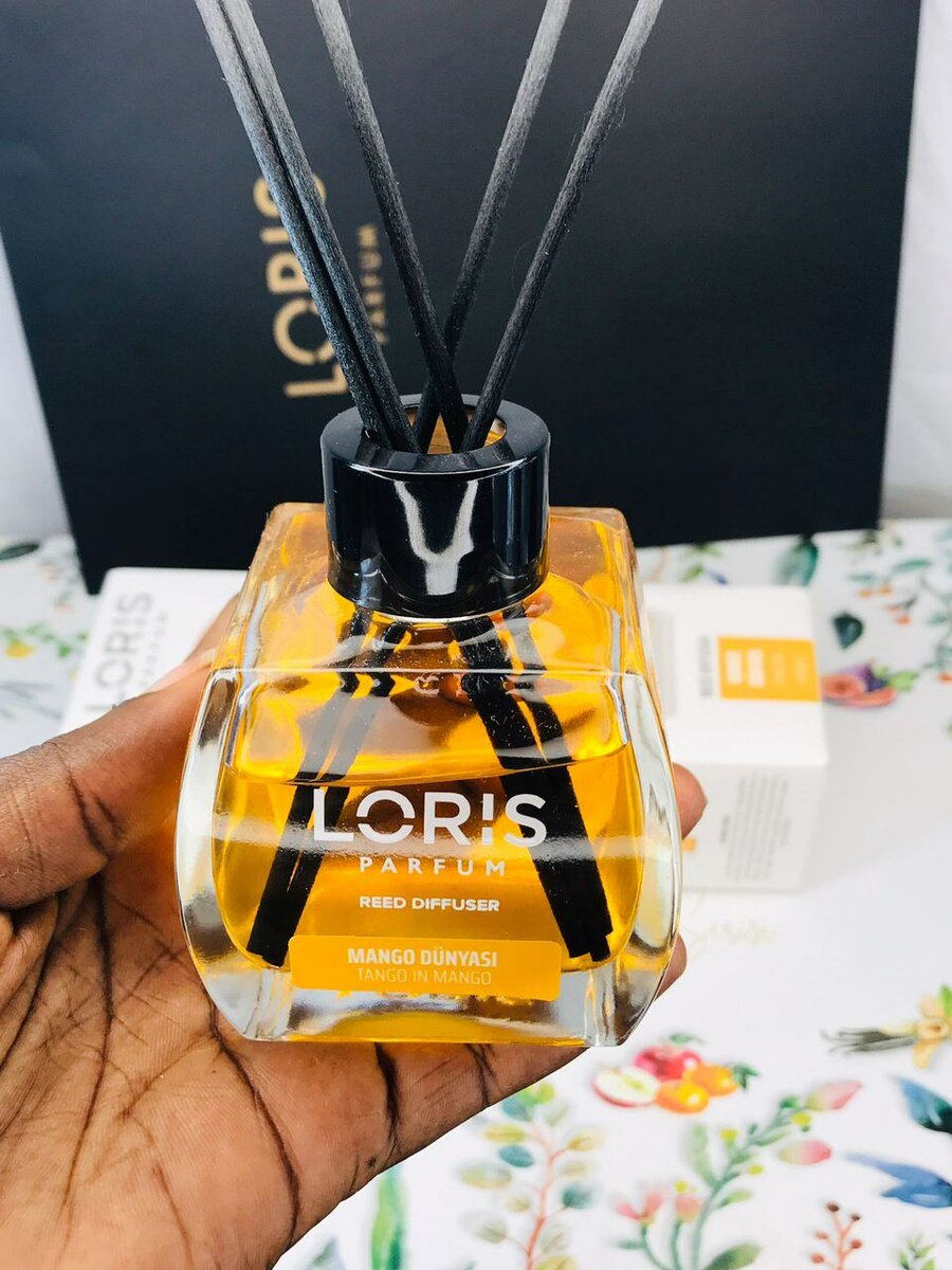 Loris Tango in mango Reed diffuser