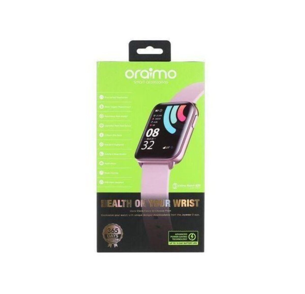 Oraimo OSW16P Oraimo 1.69'' IPS Screen IP68 Waterproof 24