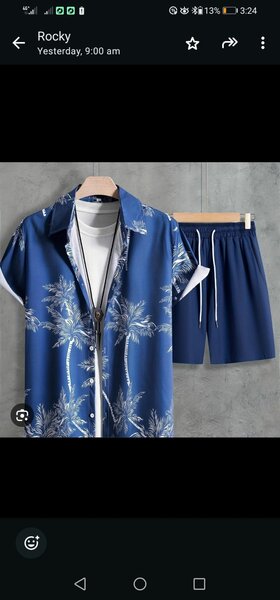 Summer shirt tops and down