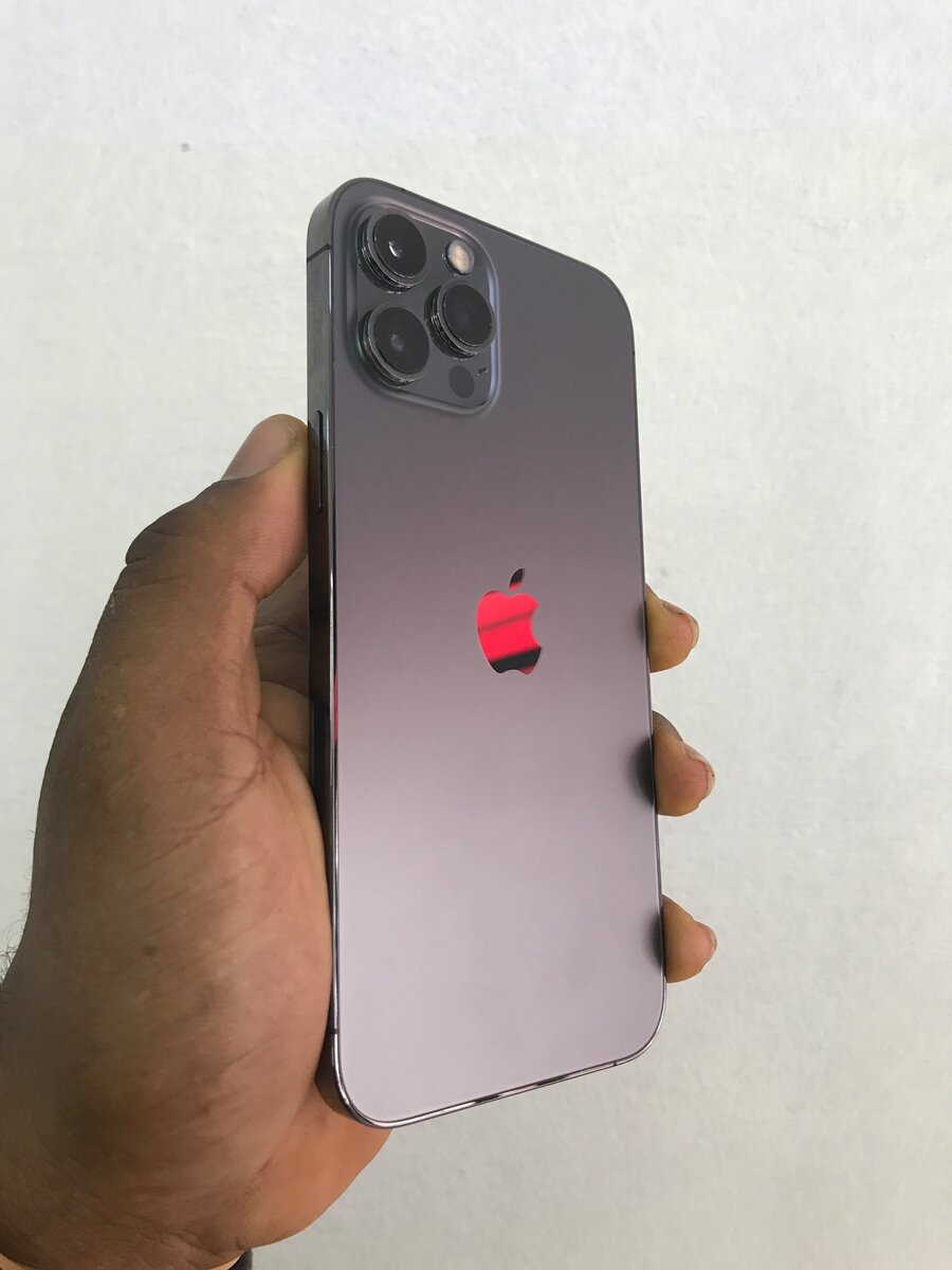 iPhone 12 Pro Max mint condition.