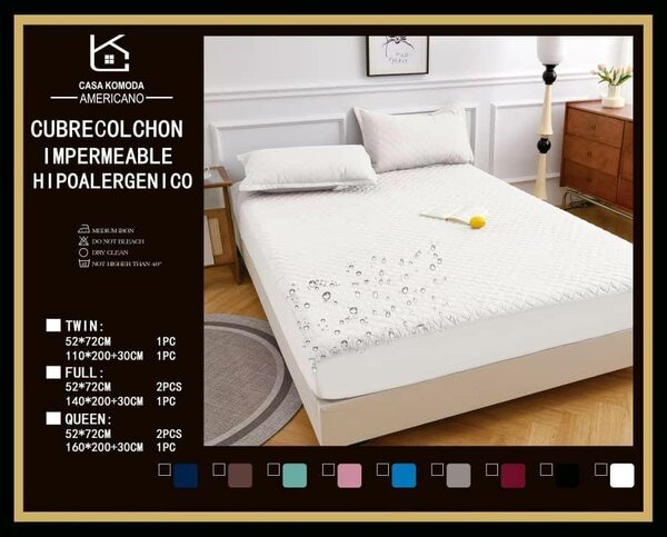 Protège matelas 2places