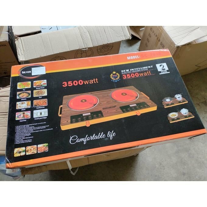 Silver crest Electric Induction Radiant Cooker-Double Plate